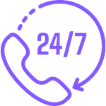 24hr/7days a week